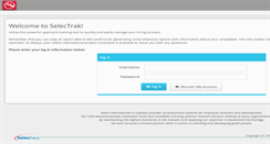 Desktop Screenshot of aam.selectrakonline.com