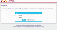Desktop Screenshot of moderntrans.selectrakonline.com