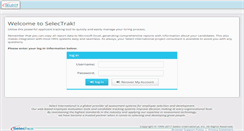 Desktop Screenshot of aerotektps.selectrakonline.com